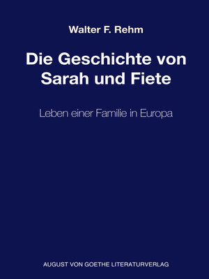 cover image of Die Geschichte von Sarah und Fiete